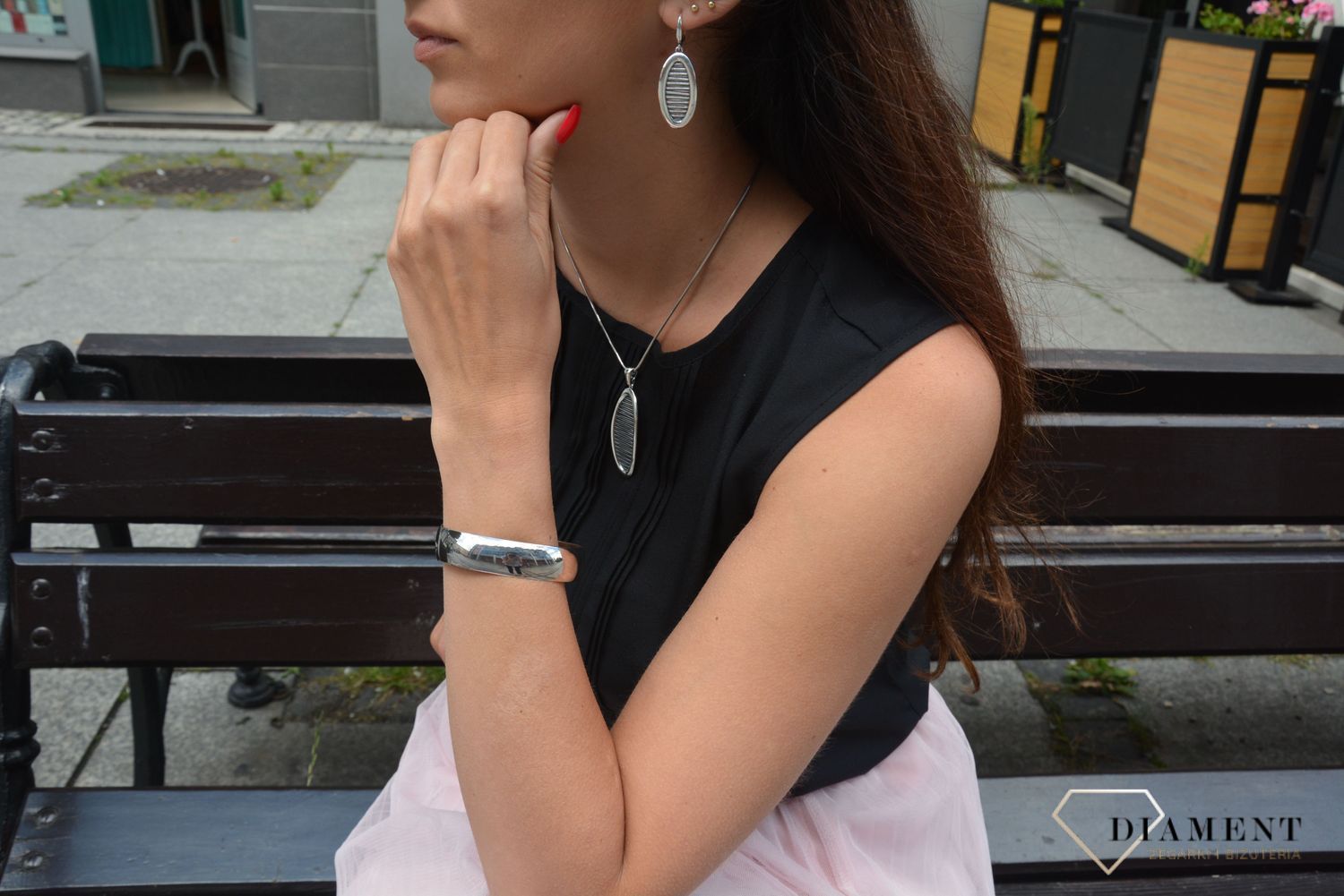 Bransoletka srebrna damska   ✓Sztywne bransoletki ✓ Srebrne bransoletki w sklepie zegarki-diament.pl✓ Autoryzowany sklep✓ Kurier Gratis 24h✓ Gwarancja najniższej ceny.jpg